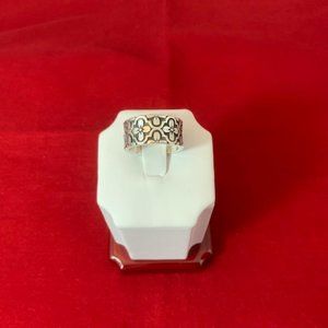 James Avery RETIRED Sterling Silver Valencia Flower Ring Size 5.5 RARE